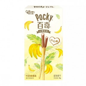 Палочки поки (в глазури со вкусом мороженого с бананом) / Pocky Glico Banana Ice Cream