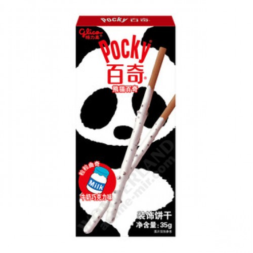 Палочки поки (в глазури из белого шоколада) / Pocky Glico Panda (Cookies & Cream)
