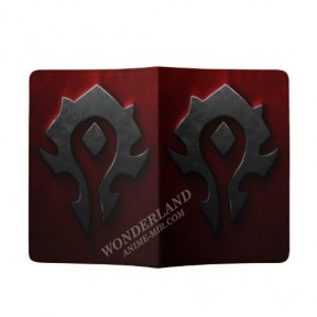 Обложка на паспорт Варкрафт - Орда багряная / Warcraft - Horde