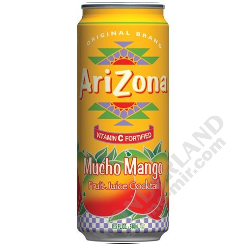 Напиток Аризона Манго Mucho mango банка 0.68л