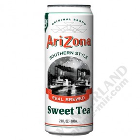 Чай Аризона Southern style (черный сладкий) банка 0,68