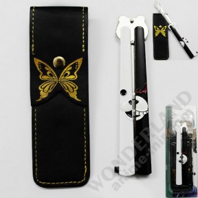 Нож-бабочка сувенирный Данганронпа / Школа отчаяния Монокума / Danganronpa Monokuma butterfly knife blade
