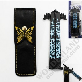 Нож-бабочка сувенирный Темный дворецкий / Black butler / Kuroshitsuji butterfly knife blade