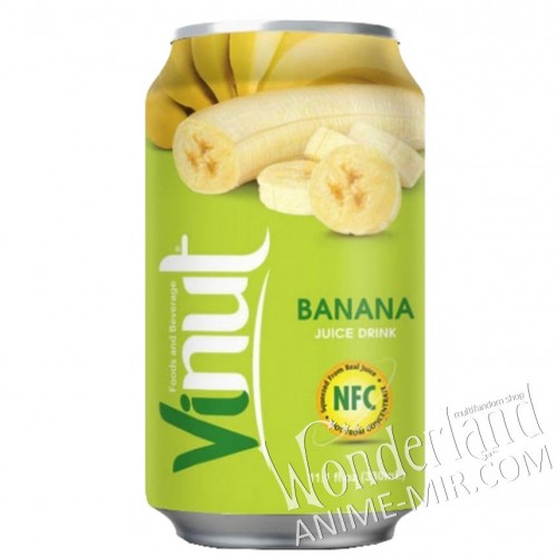 Напиток Банан с натуральным соком 350 мл - Vinut banana