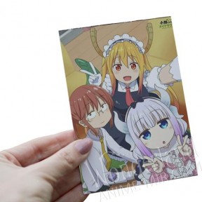 Аниме открытка Дракон-горничная Кобаяши / Miss Kobayashi's Dragon Maid