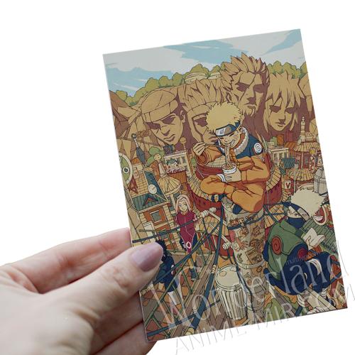 Аниме открытка Наруто / Naruto
