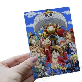 Аниме открытка Ван Пис / One Piece