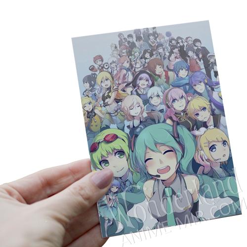 Аниме открытка Вокалоиды / Vocaloid