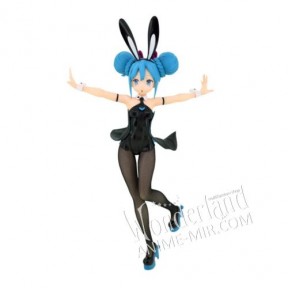 Оригинальная японская аниме фигурка Вокалоиды - Хатсуне Мику чёрный кролик / Vocaloid - Hatsune Miku 