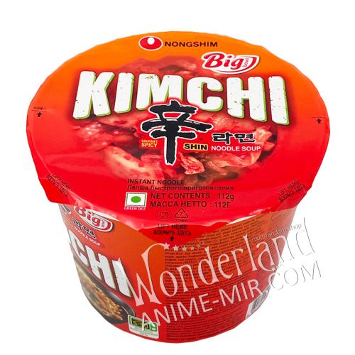 Азиатская лапша быстрого приготовления с Кимчи / Nongshim