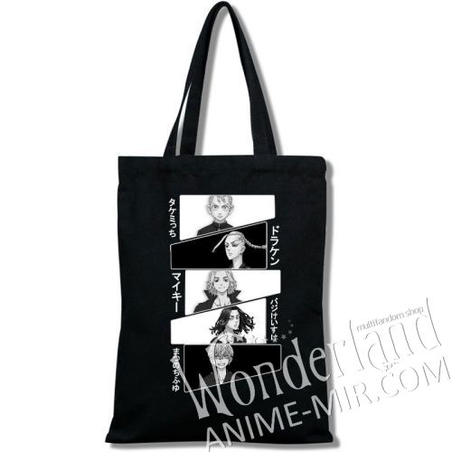 Аниме сумка-шоппер Токийские Мстители - общий арт / Tokyo Revengers