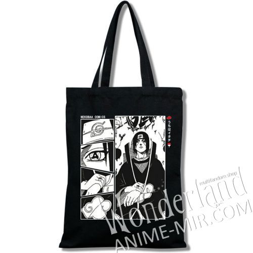 Аниме сумка-шоппер Наруто - Итачи Учиха / Naruto - Uchica Itachi