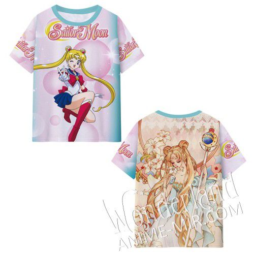 Аниме футболка Сейлор мун - Усаги Цукино арты / Sailor Moon - Usagi Tsukino