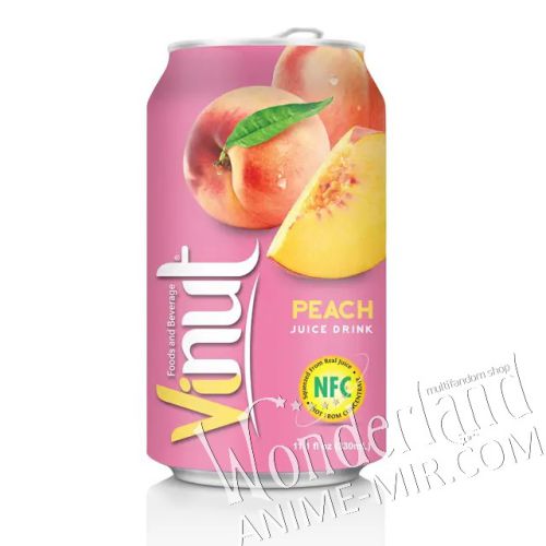 Напиток Персик с натуральным соком 350 мл (Vinut)