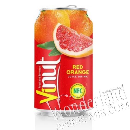 Напиток Красный Апельсин с натуральным соком 350 мл (Vinut)