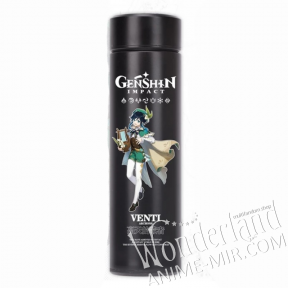 Бутылка термос Геншин импакт - Венти / Genshin Impact - Venti