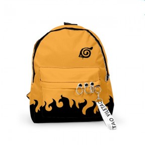 Аниме рюкзак Наруто - Черно-желтый, Каноха / Naruto - Konohagakure