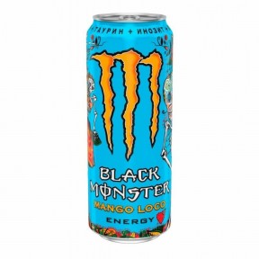 Энергетический напиток Монстр - манго / Black Monster - Mango Loco
