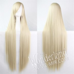 Косплей парик светлый блонд 80см / Blonde cosplay wig