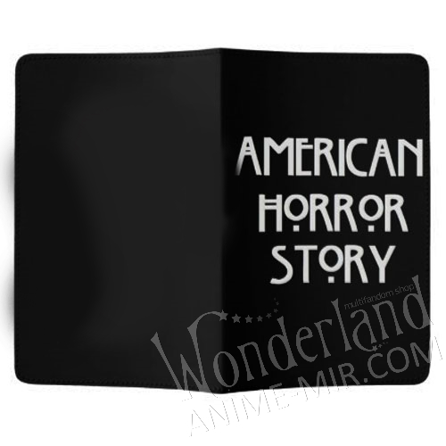 Обложка на паспорт Американская история ужасов - Логотип / American horror story - Logo