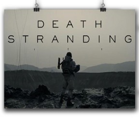 Плакат Дес стрендинг / Death Stranding