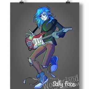 Плакат Салли фейс 3 / Sally Face