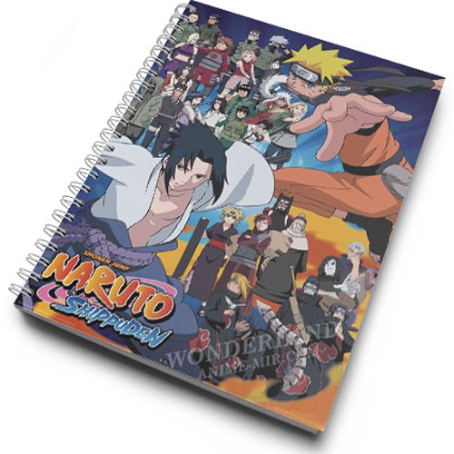 Аниме скетчбук Наруто - все персонажи / Naruto - all characters