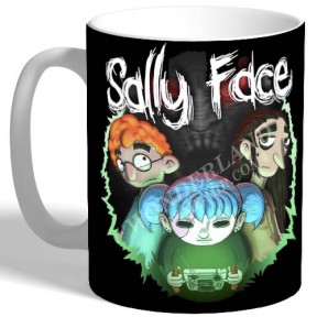Кружка Салли Фейс - Тодд, Салли и Ларри / Sally Face - Todd, Sally and Larry