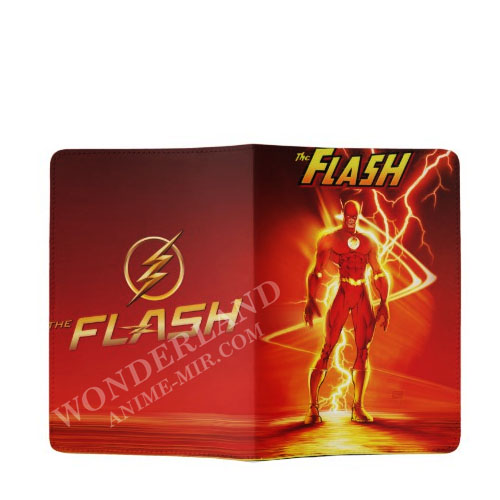 Обложка на паспорт ДС - Флеш / DC - Flash