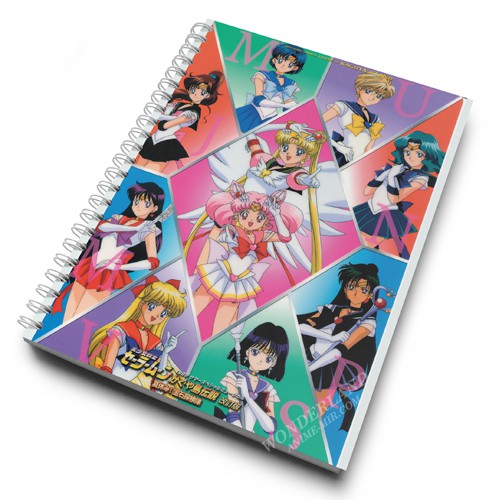 Аниме скетчбук Сейлор Мун - все персонажи / Sailor Moon - all characters (1)