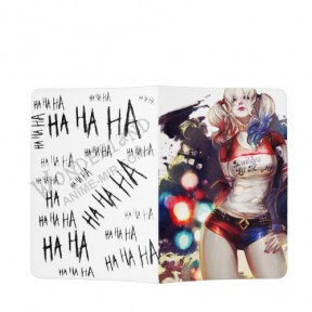 Обложка на паспорт ДС - Харли Квин убийственная шутка / DC - Harley Quinn