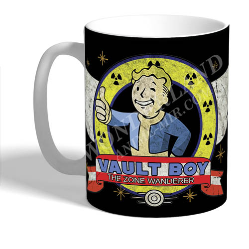 Кружка Фоллаут - Волтбой / Fallout - Vaultboy (3)