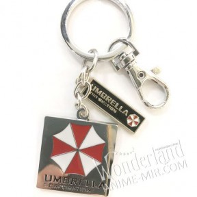 Брелок металлический Обитель зла - Амбрелла / Resident evil - Umbrella logo