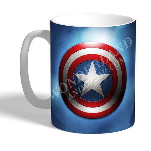 Кружка Марвел - Капитан Америка (Щит 1) / Marvel - Captain America shield