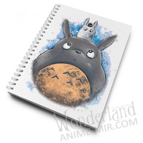 Аниме скетчбук Хаяо Миядзаки: Мой сосед Тоторо - Тоторо и мышка / Hayao Miyazak: My neighbor Totoro - Totoro and mouse