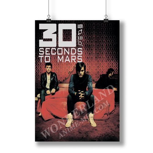 Плакат 30 Seconds to mars
