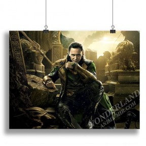 Плакат Marvel - Мстители, Локи 1 / Avengers - Loki