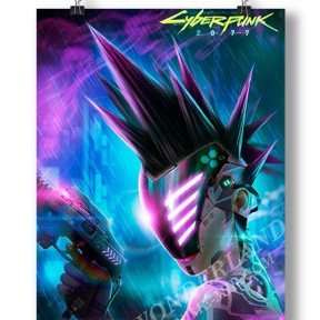 Плакат Киберпанк 2077 / Cyberpunk 2077
