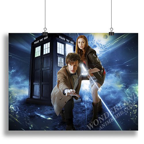 Плакат Доктор кто - Персонажи / Doctor Who