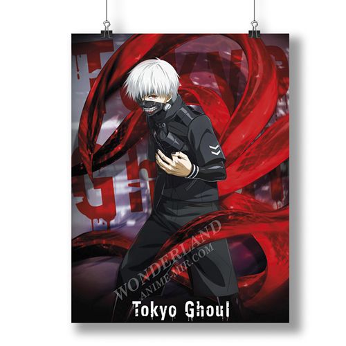 Аниме плакат Токийский гуль - Канеки 4 / Tokyo Ghoul - Kaneki