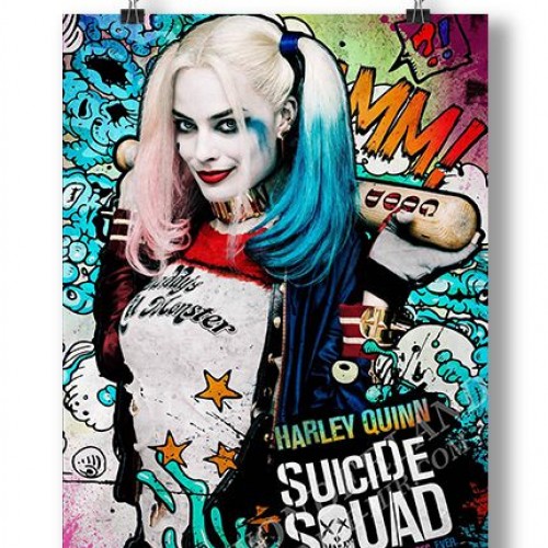 Плакат DC - Отряд самоубийц - Харли Квинн 2 / Suicide Squad - Harley Quinn