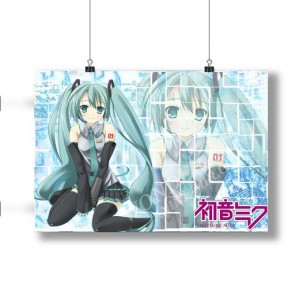 Аниме плакат Вокалоиды - Хатсуне Мику 2 / Vocaloids - Hatsune Miku