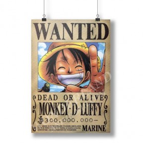 Аниме плакат Ван Пис - Манки Д. Луффи / One Piece - Luffy