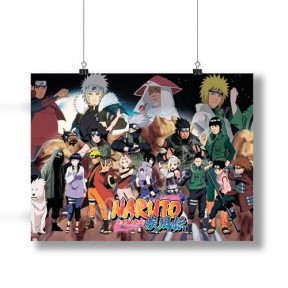 Аниме плакат Наруто - Персонажи 2 / Naruto