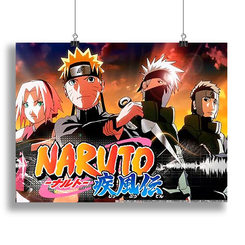 Аниме плакат Наруто - Персонажи / Naruto