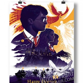 Плакат Гарри Поттер - Главные персонажи / Harry Potter