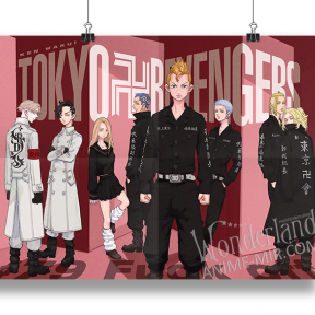 Аниме плакат Токийские Мстители - Персонажи / Tokyo Revengers