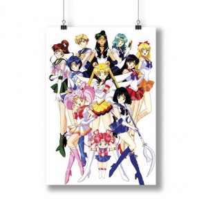 Аниме плакат Сейлор Мун / Sailor Moon