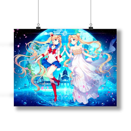 Аниме плакат Сейлор Мун - Усаги Цукино / Sailor Moon - Usagi Tsukino