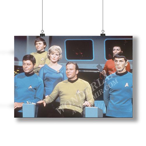 Плакат Стар Трек / Star Trek